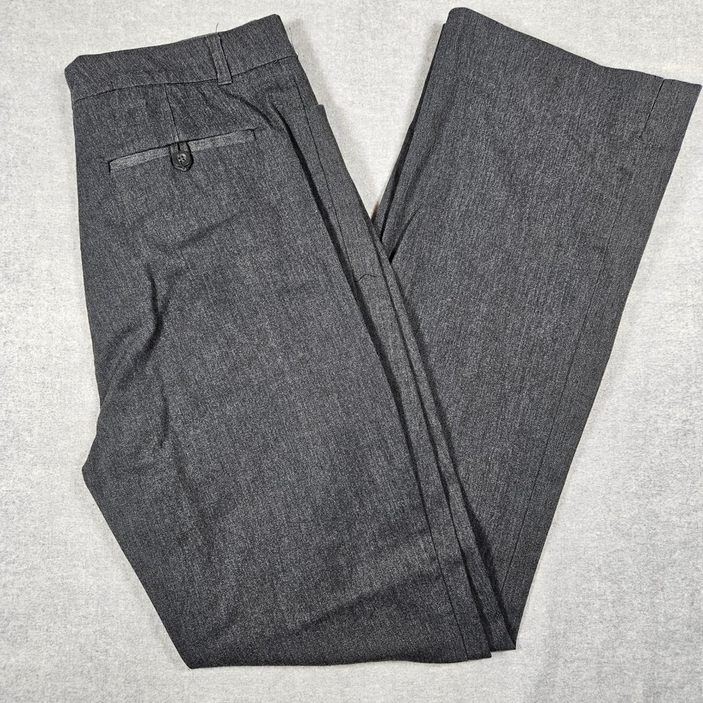 New York & Company Womens Black Bootcut Dress Pants Size 8 Career Work Trousers - Picture 2 of 4